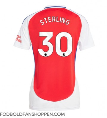 Arsenal Raheem Sterling #30 Hjemmebanetrøje Dame 2024-25 Kortærmet